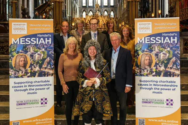 HANDEL COMES TO TOWN IN SUPPORT OF LOCAL YOUNGSTERS image